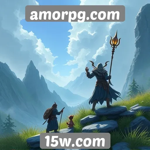 Exploração de novos jogos no site amorpg.com