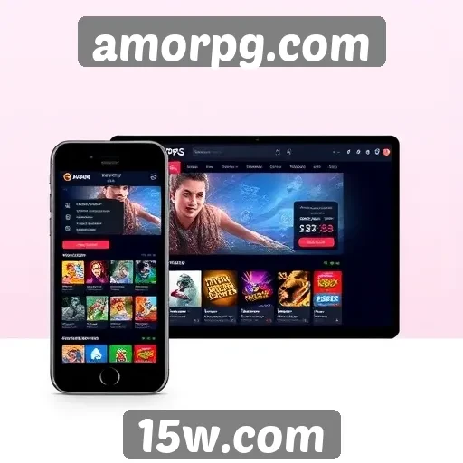 Usabilidade do site amorpg.com em dispositivos móveis
